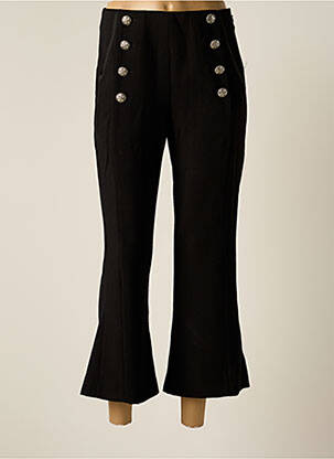 Pantalon 7/8 talie înaltă talie înaltă negru THE KOOPLES femeie