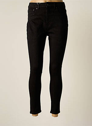 Blugi skinny talie înaltă talie înaltă negru JJXX femeie
