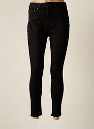 Blugi skinny talie înaltă talie înaltă negru JJXX femme