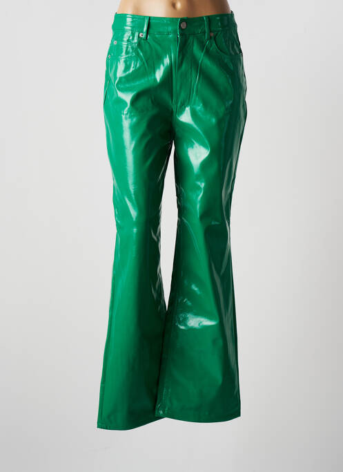 Pantalon drept verde JJXX femeie