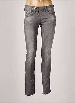 Blugi skinny elasticitate talie joasă gri G STAR femeie
