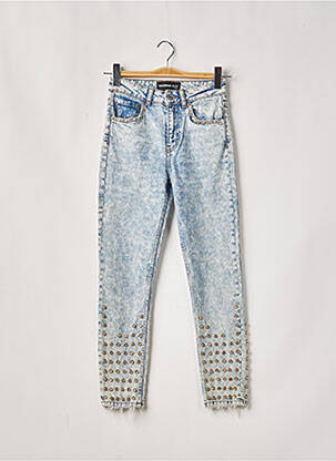 Blugi cu croială slim albastru THE KOOPLES femeie