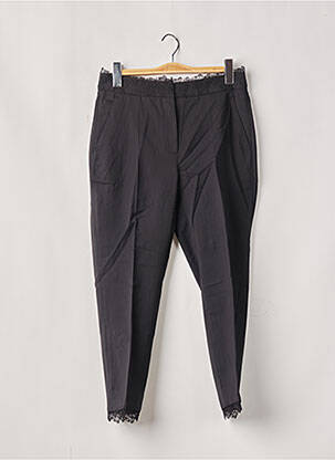 Pantalon 7/8 închidere cu fermoar sub clapetă cu cârlig mărime normală negru THE KOOPLES femeie