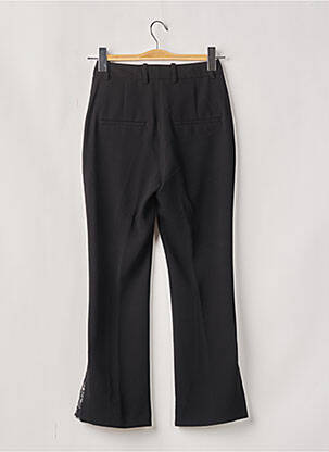 Pantalon drept talie cu cleme talie înaltă negru THE KOOPLES femeie