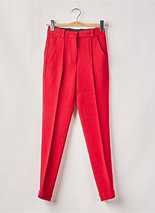 Pantalon slim talie înaltă talie înaltă roșu THE KOOPLES femeie