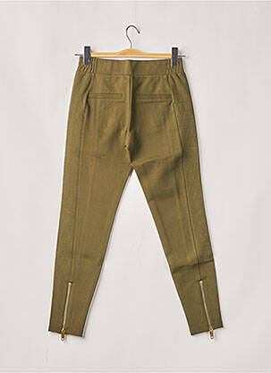 Jegging fermoar la baza picioarelor mărime normală verde THE KOOPLES (SPORT) femeie