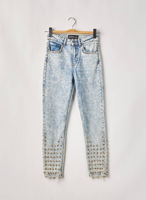 Blugi cu croială slim albastru THE KOOPLES femeie