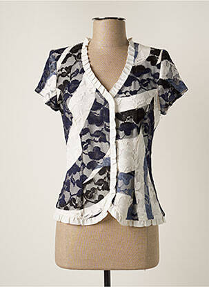 Top alb GEORGEDÉ femeie