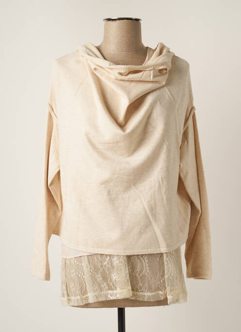 Pulover tunică roz ODEMAI femeie