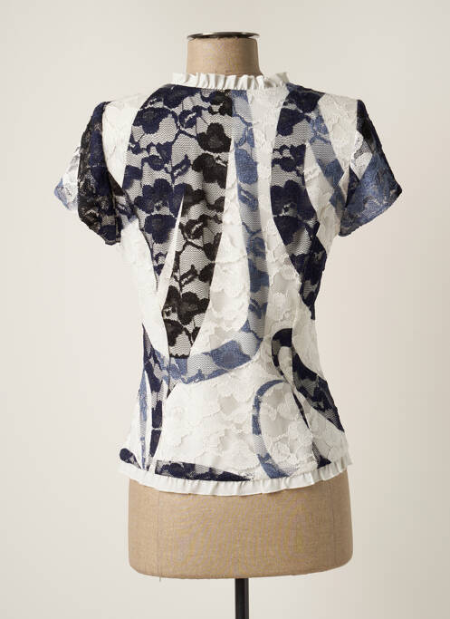 Top alb GEORGEDÉ femeie