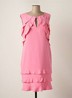 Rochie midi roz SONIA K femeie