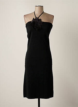 Rochie pulover negru PHILIPPE CARAT femeie