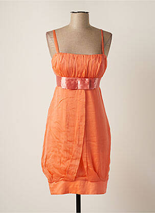 Rochie midi portocaliu BAIN DE NUIT femeie