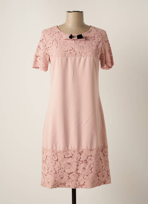 Rochie midi roz ORTO BOTANICO femeie