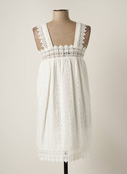 Rochie scurtă alb GOLDEN DAYS femeie