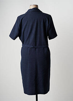 Rochie midi mâneci scurte mâneci scurte albastru ANNE KELLY femeie