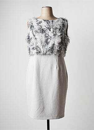 Rochie midi gri MICHAELA LOUISA femeie