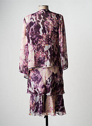 Set rochie căptușeală violet FASHION NEW YORK femeie