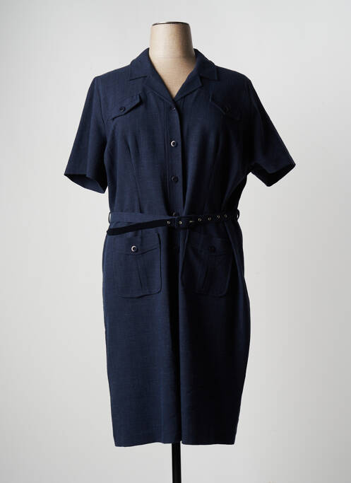 Rochie midi albastru ANNE KELLY femeie