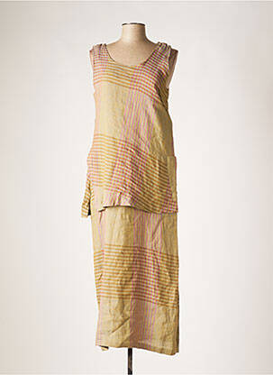 Rochie lungă verde CANNISSE femeie