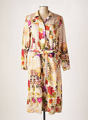 Rochie midi bej ANNE KELLY femeie