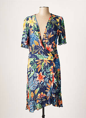 Rochie midi albastru TINTA STYLE femeie