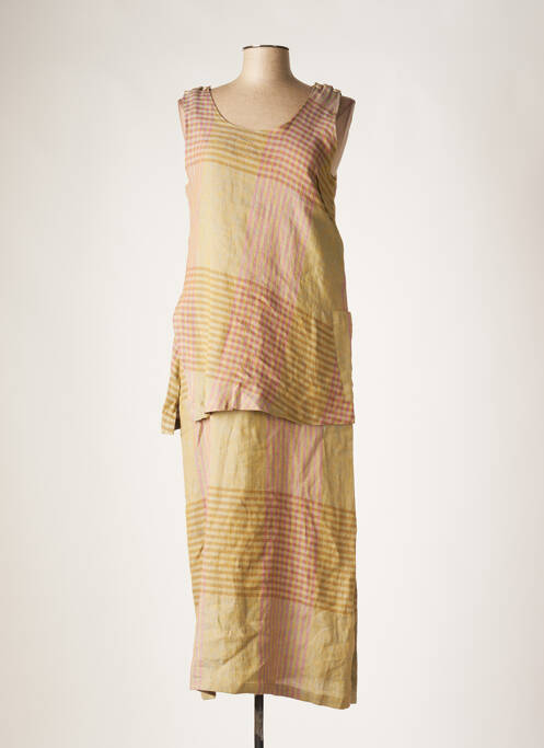 Rochie lungă verde CANNISSE femeie