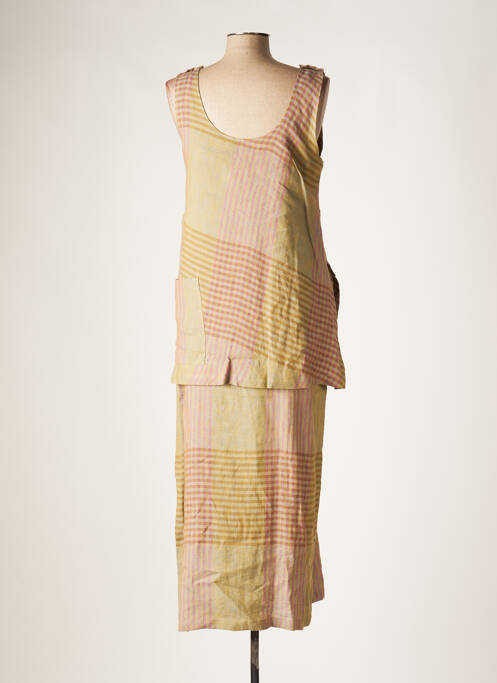 Rochie lungă verde CANNISSE femeie