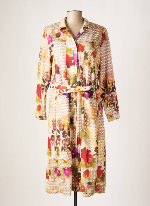 Rochie midi bej ANNE KELLY femeie