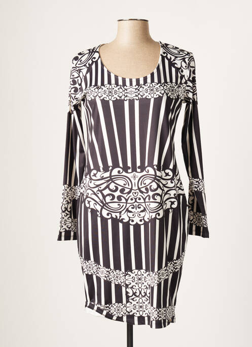 Rochie scurtă negru GLOSS LINE femeie