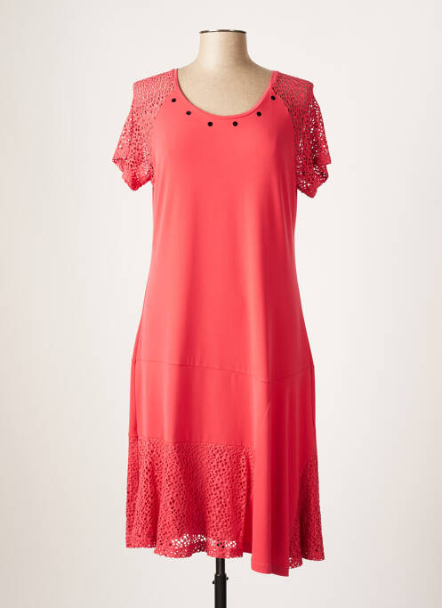 Rochie midi roz TELMAIL femeie