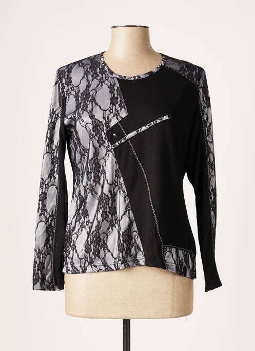 Top negru FRANCE RIVOIRE femeie