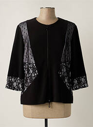 Jachete casual guler rotund negru JOSEPH RIBKOFF femeie