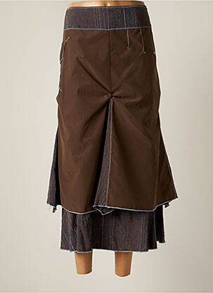 Fustă lungă maro ATLANTA femeie