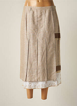 Fustă lungă maro LEWINGER femeie