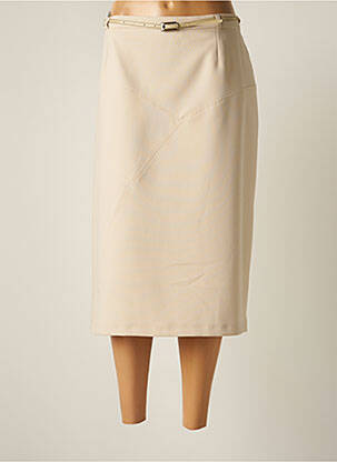 Fustă midi bej ATLANTA femeie