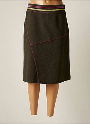 Fustă midi maro LEWINGER femeie