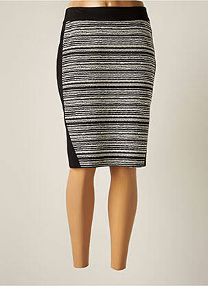 Fustă midi negru FRANCE RIVOIRE femeie