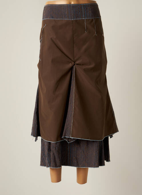 Fustă lungă maro ATLANTA femeie