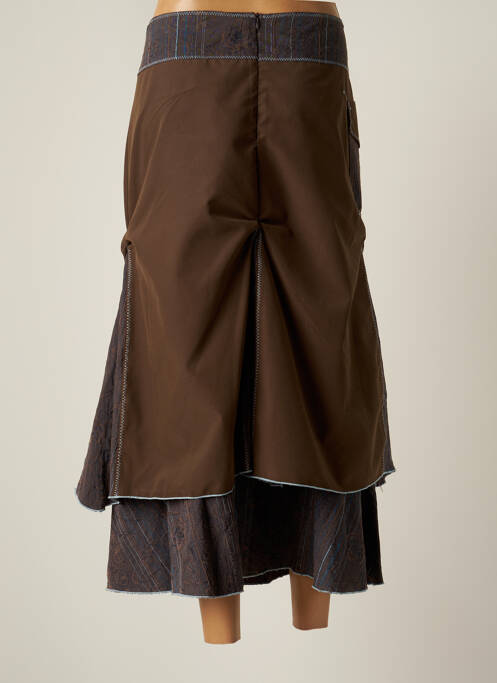 Fustă lungă maro ATLANTA femeie