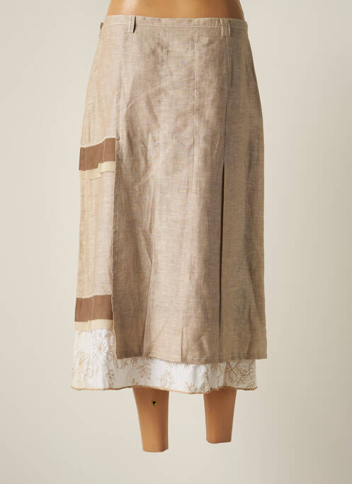 Fustă lungă maro LEWINGER femeie