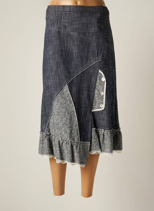 Fustă midi albastru S.QUISE femeie