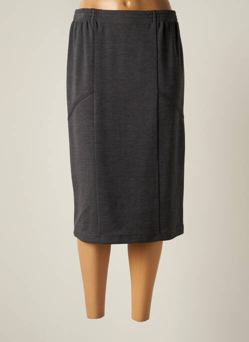 Fustă midi gri GRIFFON femeie