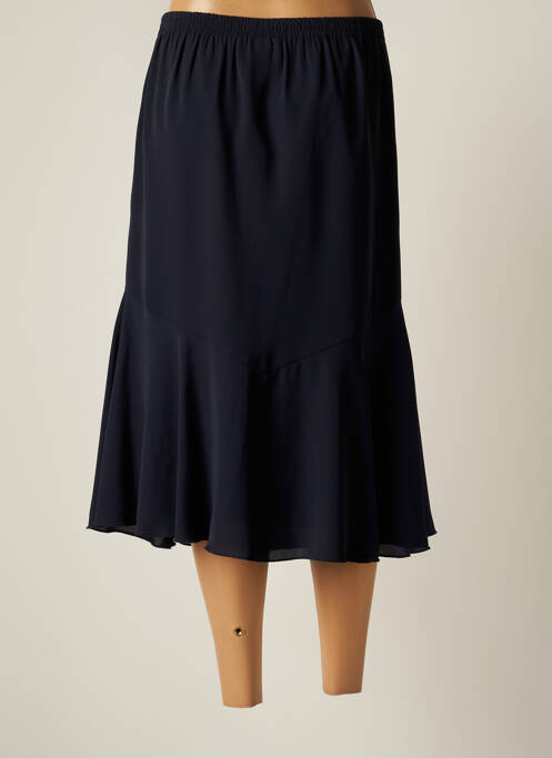 Fustă midi albastru CHRISTIAN MICHEL femeie