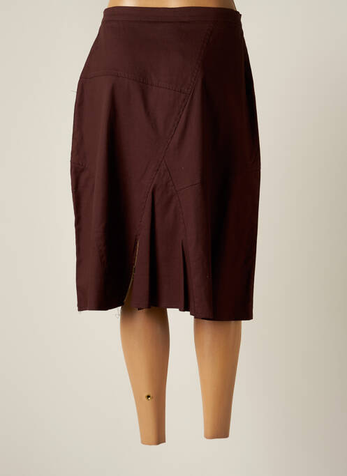 Fustă midi maro S.QUISE femeie