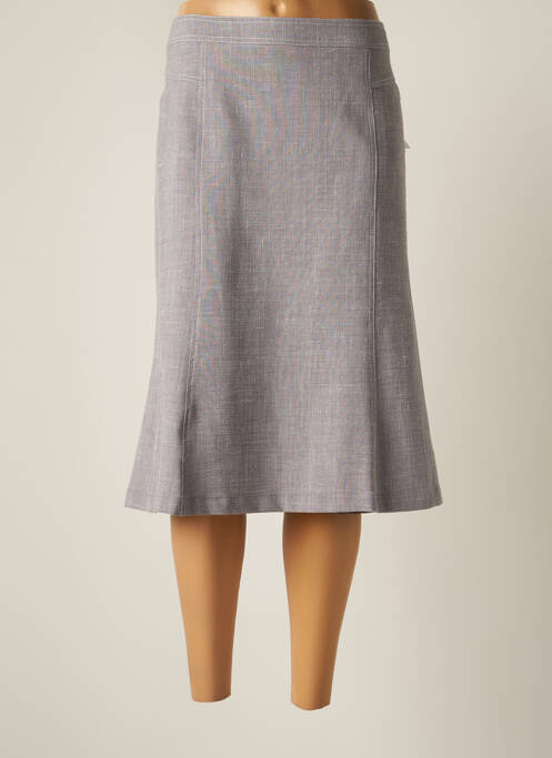 Fustă midi gri ANNE KELLY femeie