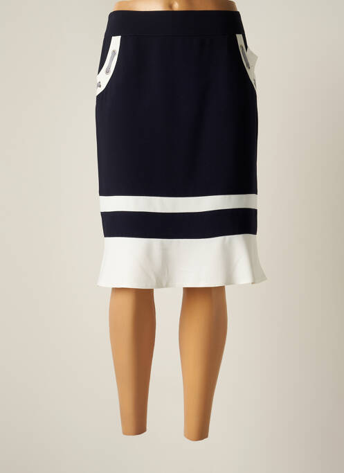 Fustă midi albastru ANNE KELLY femeie