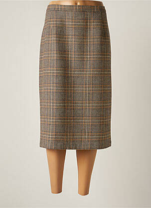 Fustă midi maro ATLANTA femeie