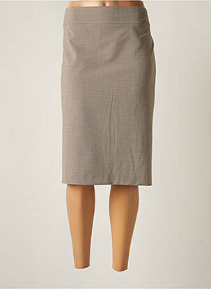 Fustă midi maro ANNE KELLY femeie