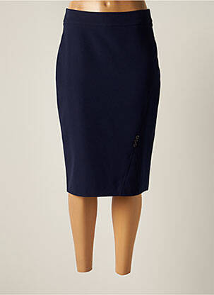 Fustă midi albastru GUY DUBOUIS femeie
